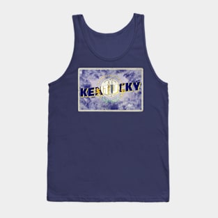 Kentucky vintage style retro souvenir Tank Top